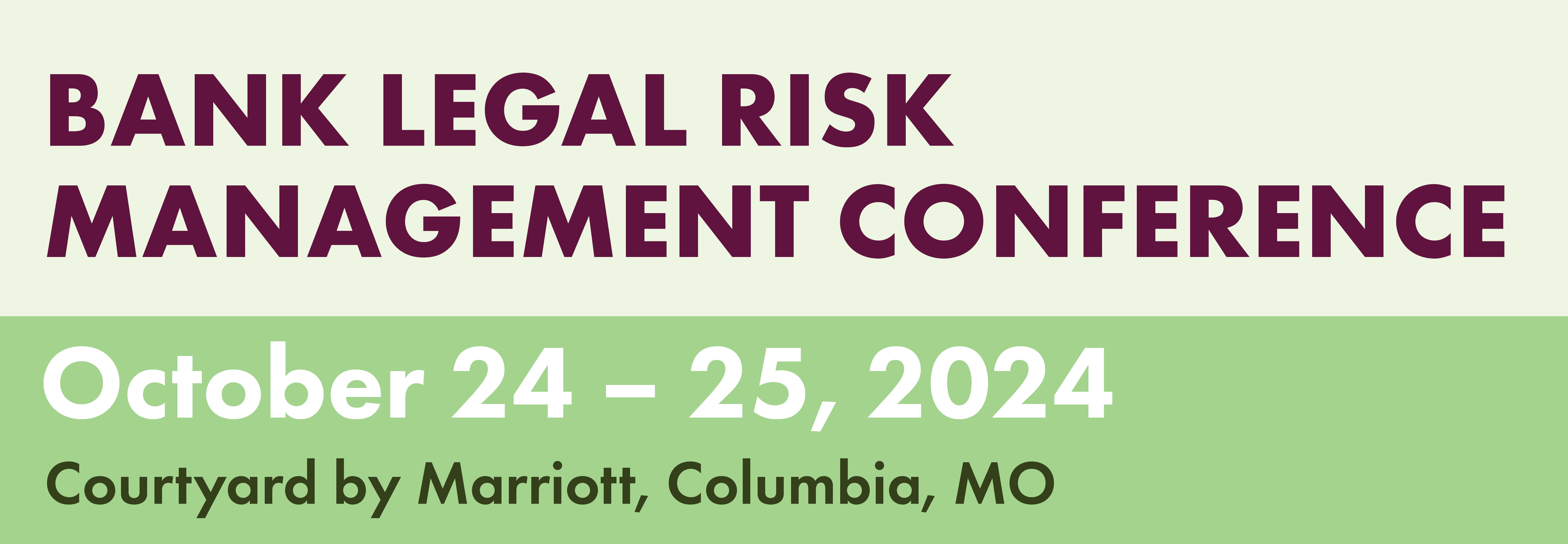 2024 Bank Legal Risk Management